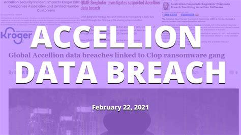 accellion meaning|Accellion Data Breach: What Happened & Who Was .